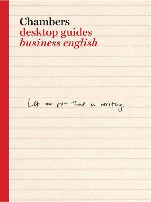 Chambers Business English (eBook)